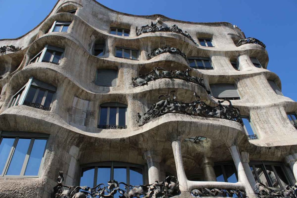 La Pedrera, obra de Gaudí - Foto: Viagem 0800