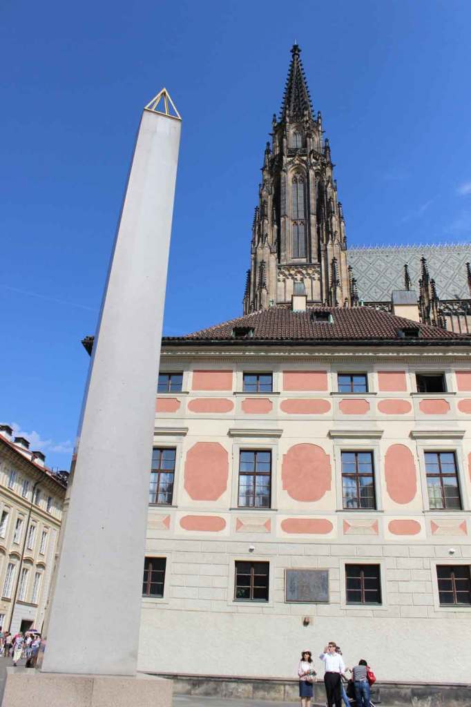 Já dentro do Castelo de Praga, o marco zero da cidade. Foto: Viagem 0800