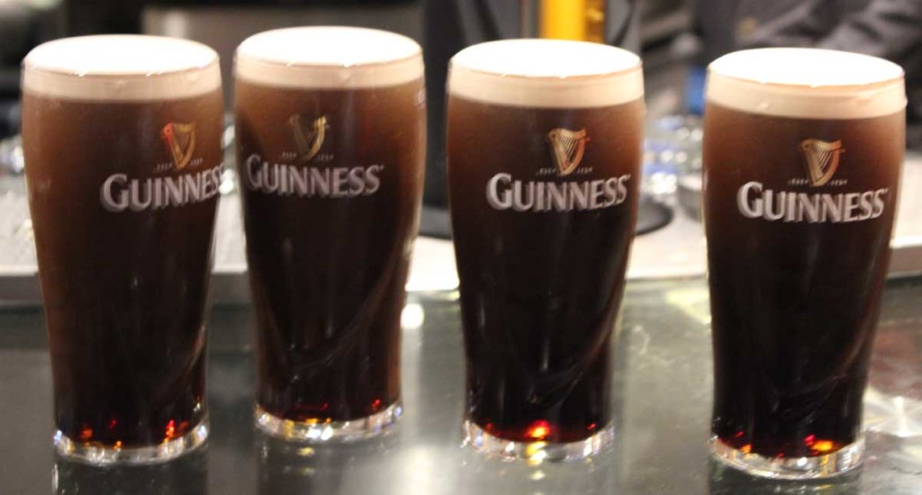 Cerveja Guinness na Guinness Storehouse