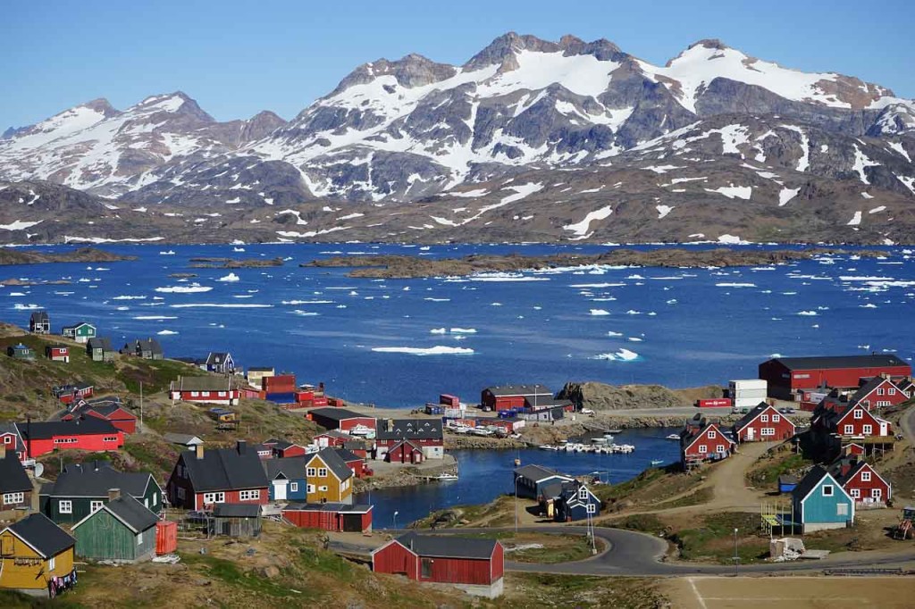 Tasiilaq, na Groenlândia