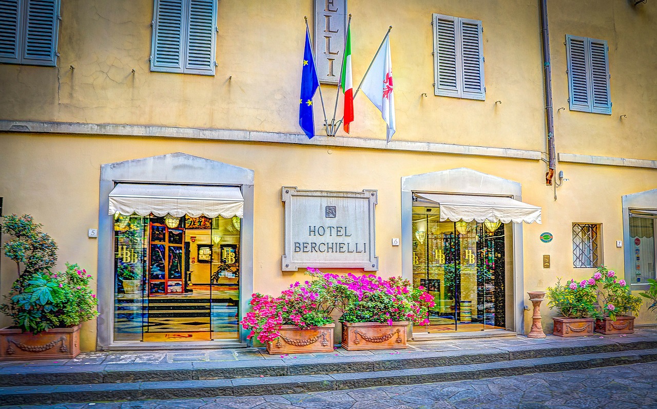 Hotel Berchielli em Florença. Itália