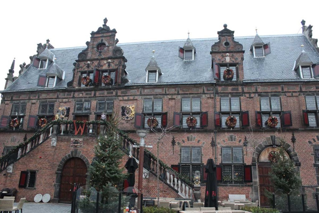 Prédio com arquitetura tradicional preservada nijmegen holanda