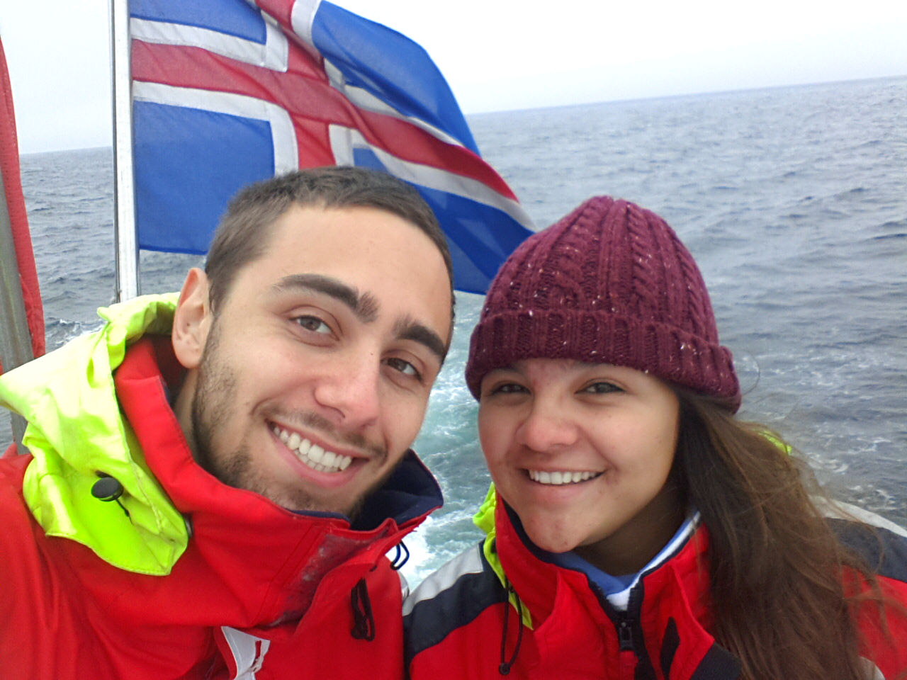 passeio de baleias, bandeira da islândia