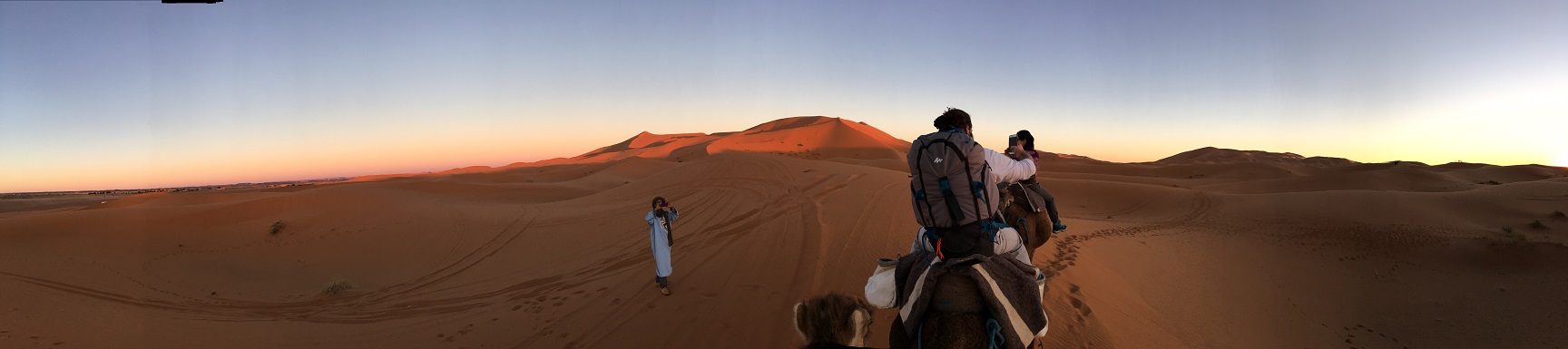 A gélida mas incrível noite no deserto do Marrocos