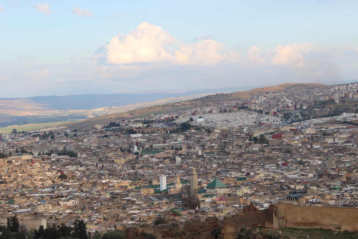 vista medina de fez