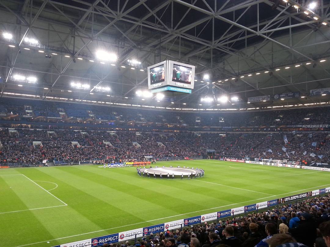 estádio do schalke 04, em Gelsenkirchen