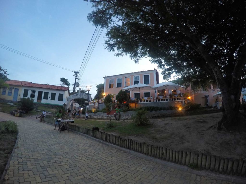 centro histórico de morro de sao paulo