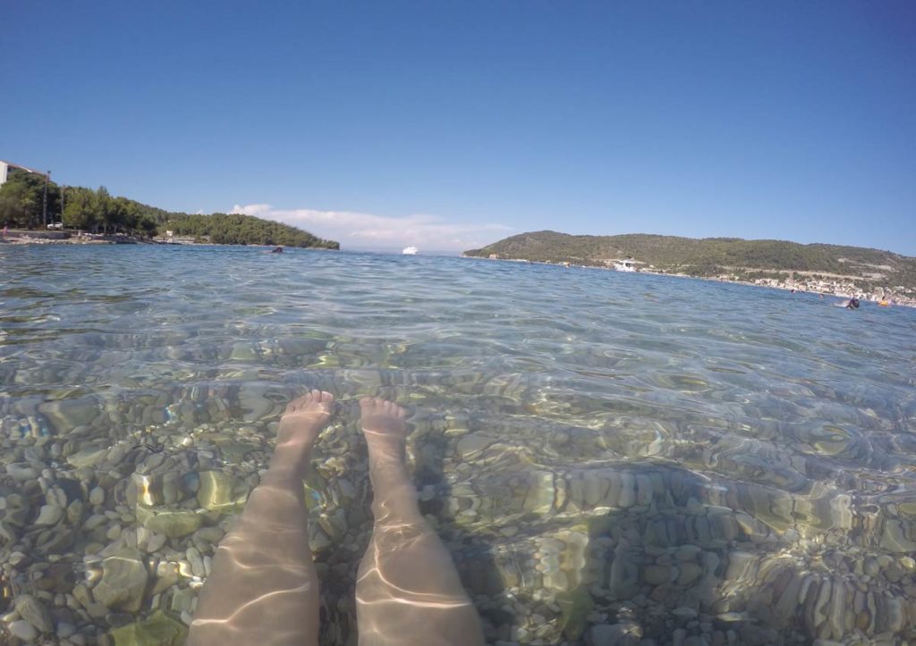 vis o que fazer croacia praia agua transparente