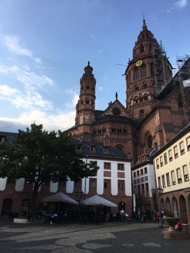 catedral de Mainz, no centro da cidade