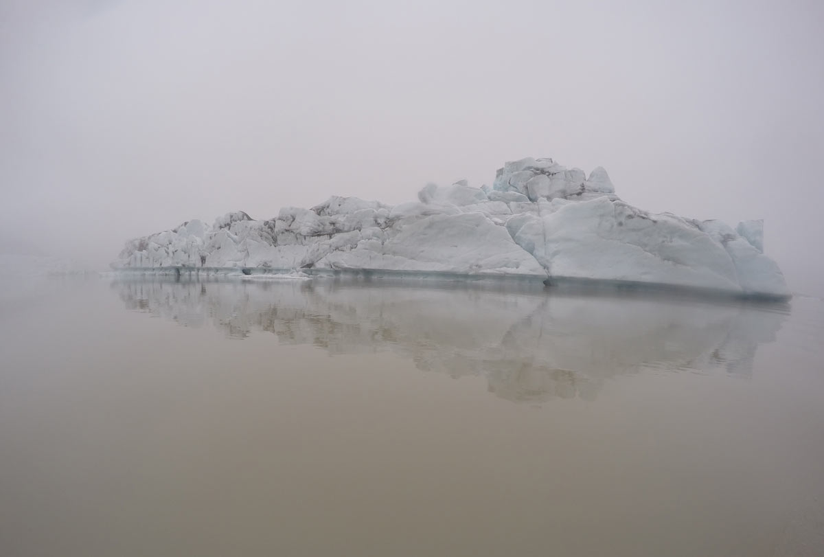 iceberg no jokursarlon, na islândia