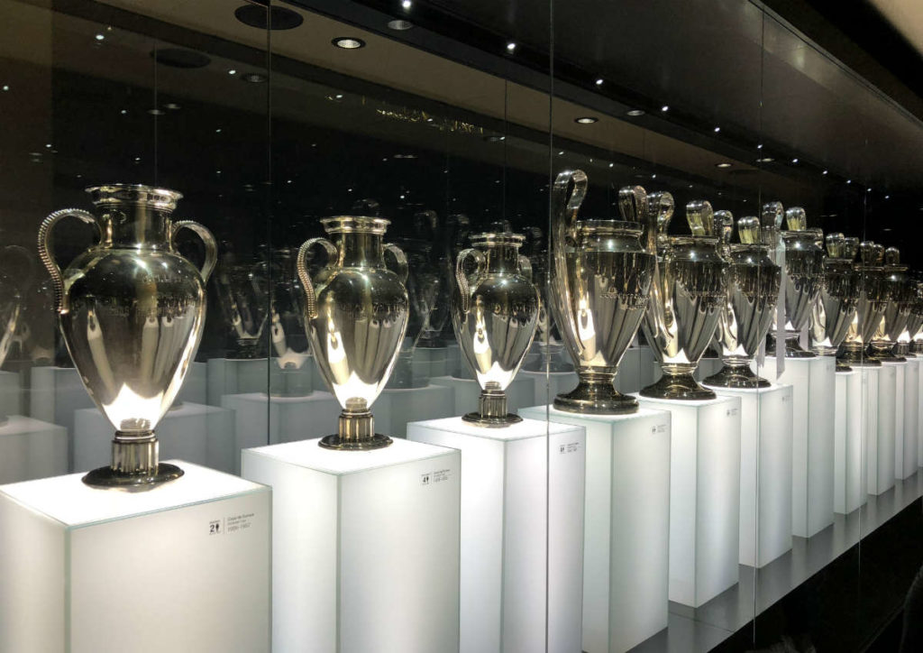 sala de trofeus do real madrid