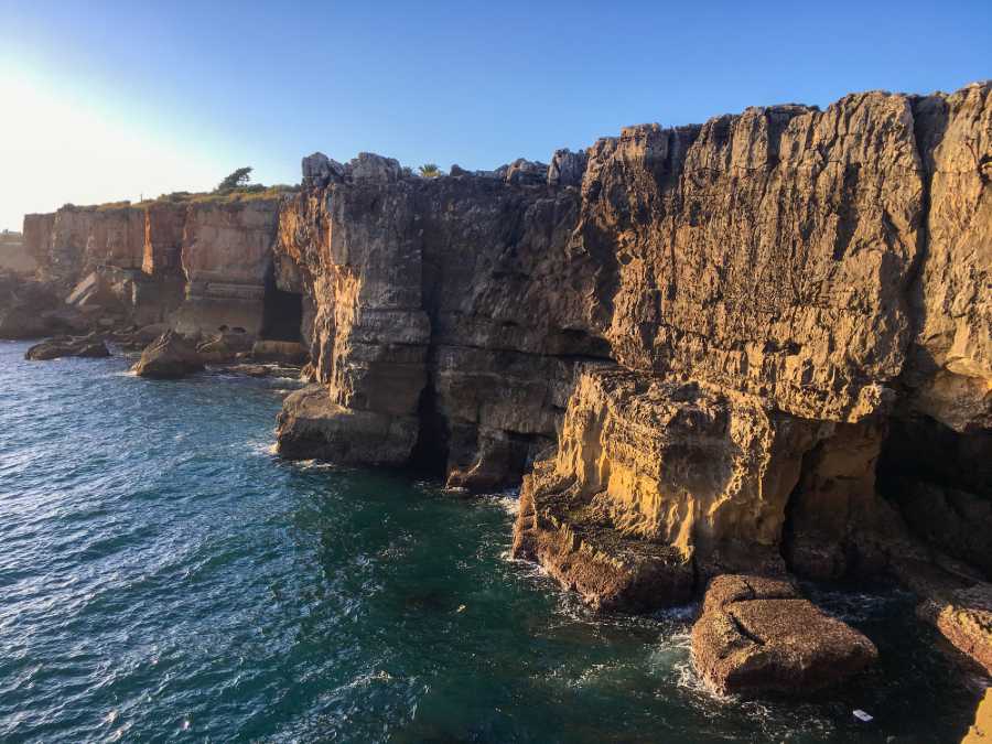 penhascos da Boca do Inferno, em Cascais