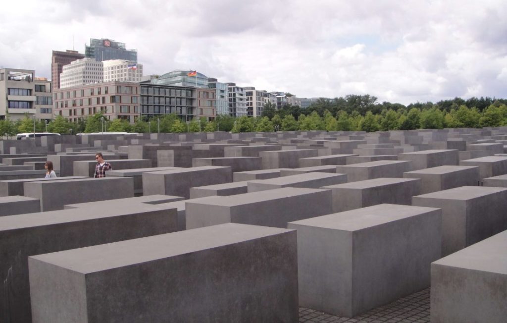 memorial judeus mortos europa no centro de berlim