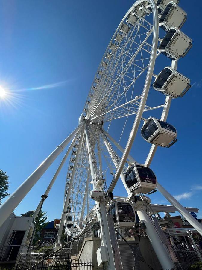 roda gigante em niágara falls, no canadá