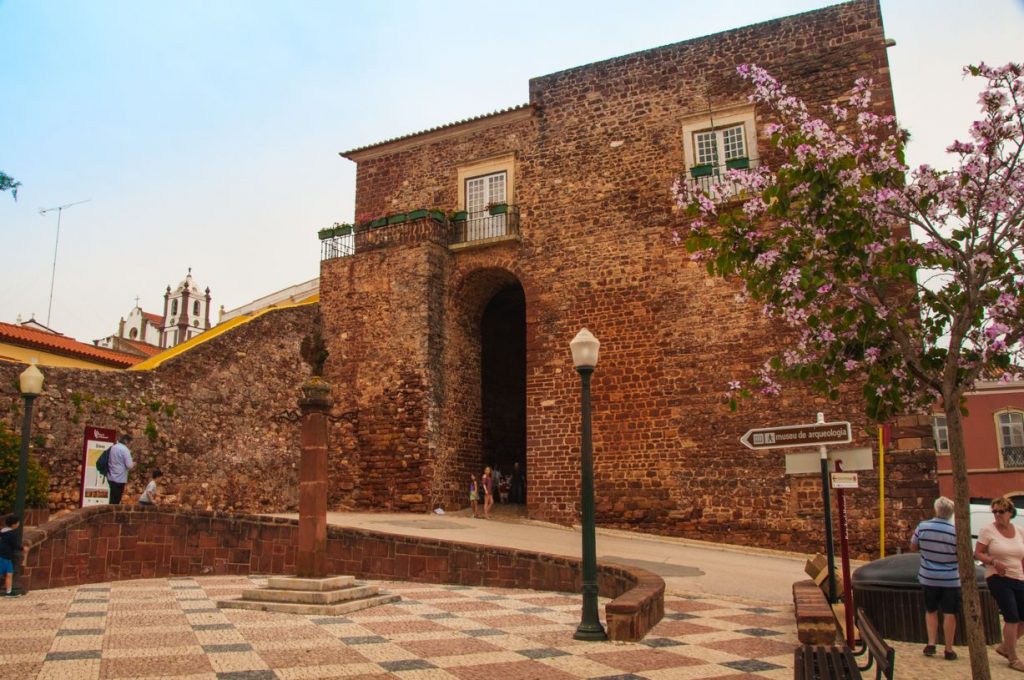 vista do castelo de Silves, no Algarve